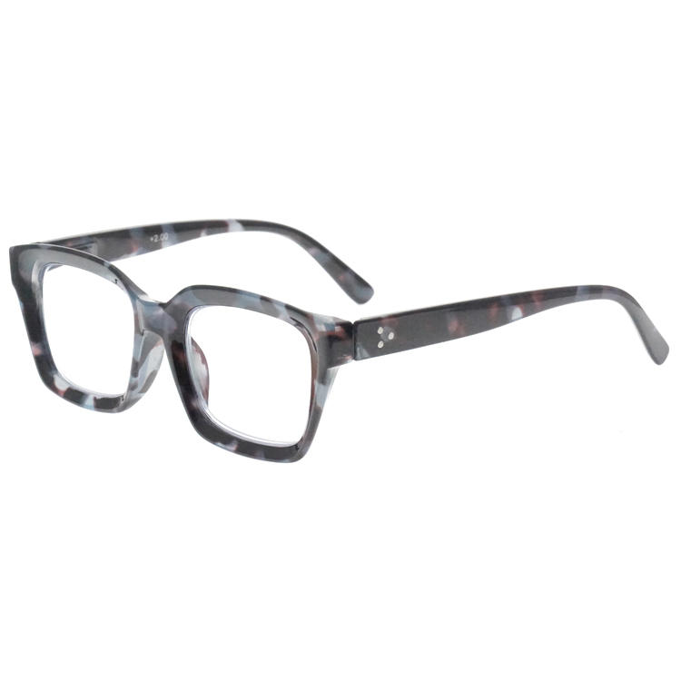 Dachuan Optical DRP127143 China Supplier Square Frame Plastic Reading Glasses Wit (1)